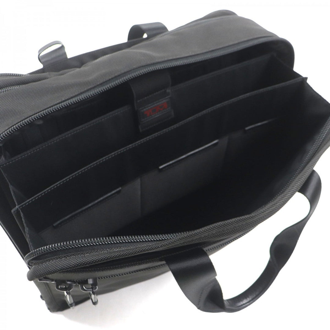 TUMI Briefcase 26160DH Nylon black Alpha Large Expandable Organizer PC