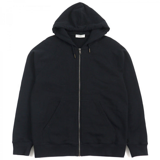 GIVENCHY Hoodie BMJ05K30AF Main: 100% cotton, Part: 100% rayon Black type mens S Used Authentic