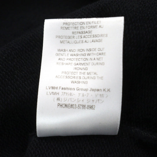 GIVENCHY Hoodie BMJ05K30AF Main: 100% cotton, Part: 100% rayon Black type mens S Used Authentic