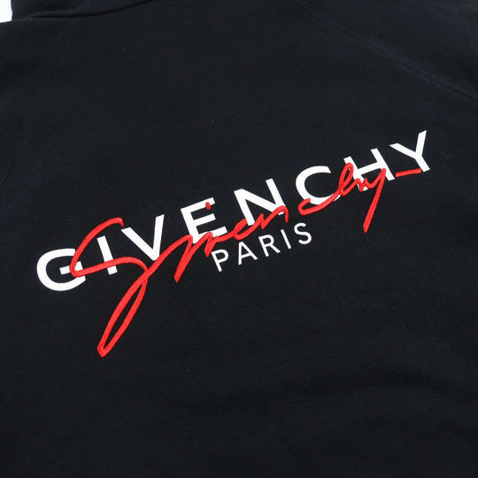 GIVENCHY Hoodie BMJ05K30AF Main: 100% cotton, Part: 100% rayon Black type mens S Used Authentic