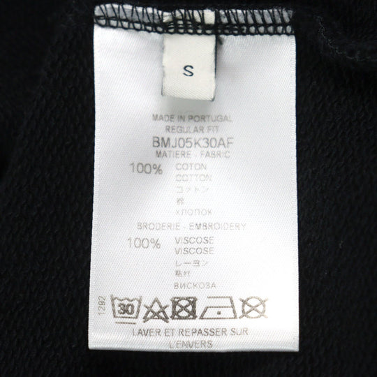 GIVENCHY Hoodie BMJ05K30AF Main: 100% cotton, Part: 100% rayon Black type mens S Used Authentic