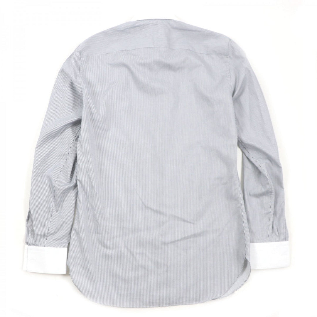 FENDI Long sleeve shirt FS1003 Main: 100% cotton Black White mens 38 Used Authentic