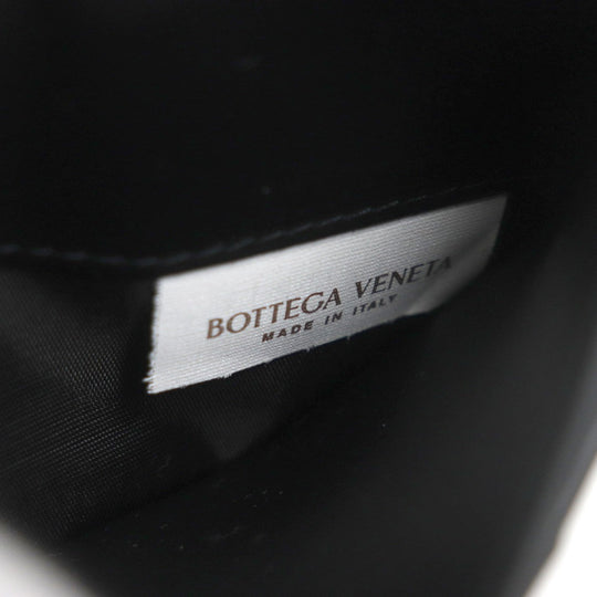 BOTTEGAVENETA Long Wallet Purse 676593-VCPQ4 Main: Leather black mens Used Authentic