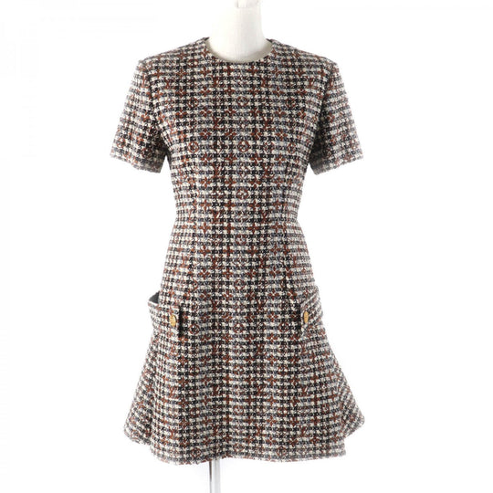 LOUIS VUITTON one piece Outer material: 63% wool, 27% mohair, 5% cotton, 3% cashmere, 2% polyester Multi Women 34 Used Authentic