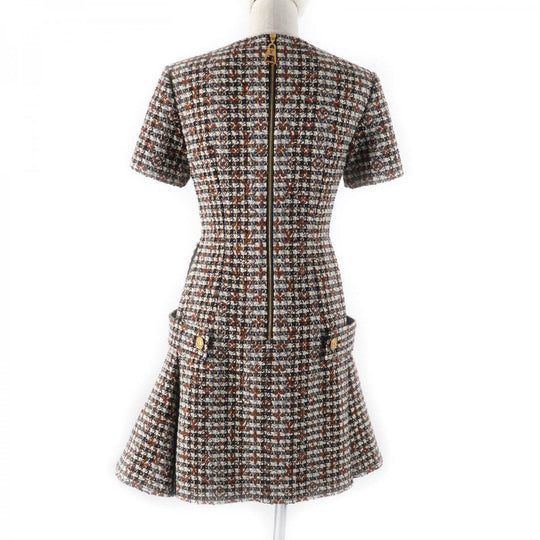 LOUIS VUITTON one piece Outer material: 63% wool, 27% mohair, 5% cotton, 3% cashmere, 2% polyester Multi Women 34 Used Authentic