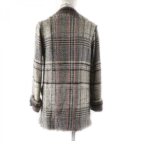 CHANEL Double breasted jacket 05A P26855 Outer: 45% wool, Outer: 25% wool, Outer: 15% mohair, Outer: 10% cotton, Outer: 5% nylon, Lining: 100% silk Multi Women 34 Used Authentic
