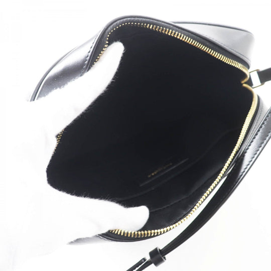 SAINT LAURENT Shoulder Bag 761554 leather black Roux camera bag