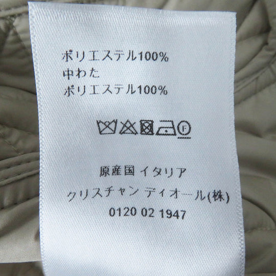 Christian Dior Jacket 157V38A2827 Main: 100% polyester, Filling: 100% polyester light beige Women 38 Used Authentic