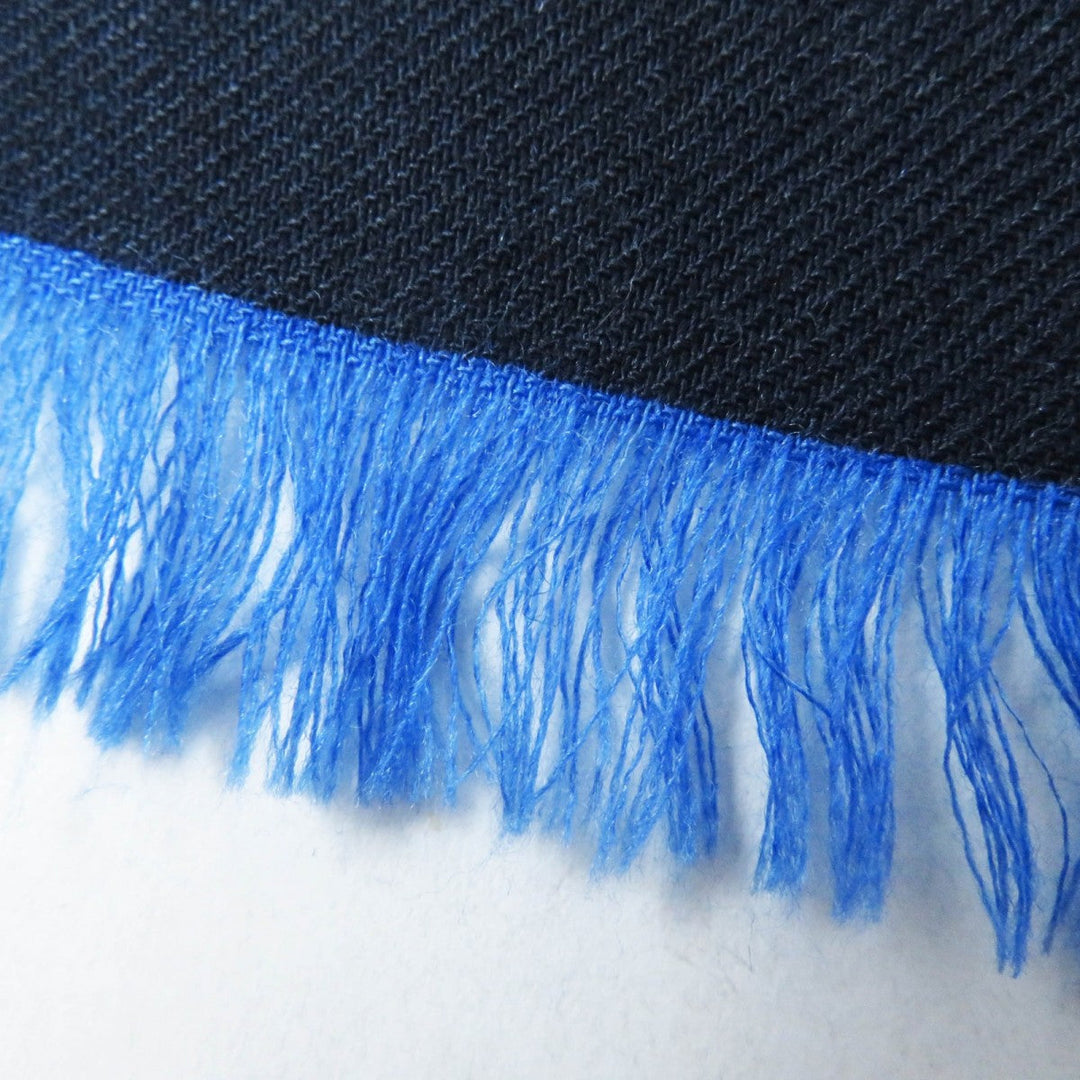CARTIER scarf wool Blue type
