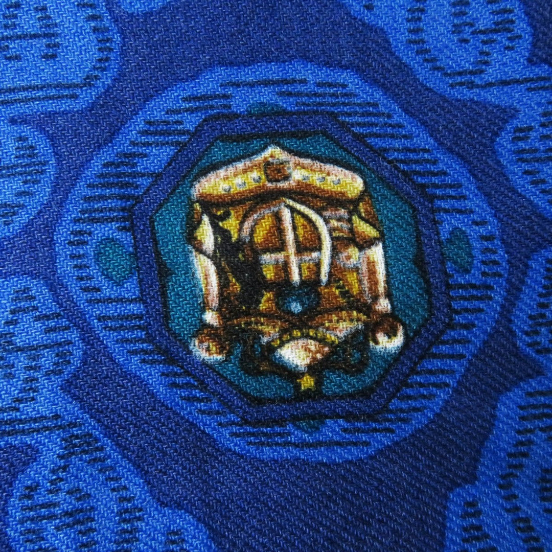 CARTIER scarf wool Blue type