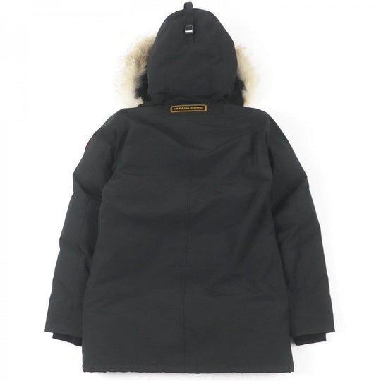 CANADA GOOSE Down jacket 3438JM Outer: 85% polyester, Outer: 15% cotton, Lining: 100% nylon, Filling: 80% down, Filling: 20% feather black Jasper Parka mens S Used Authentic
