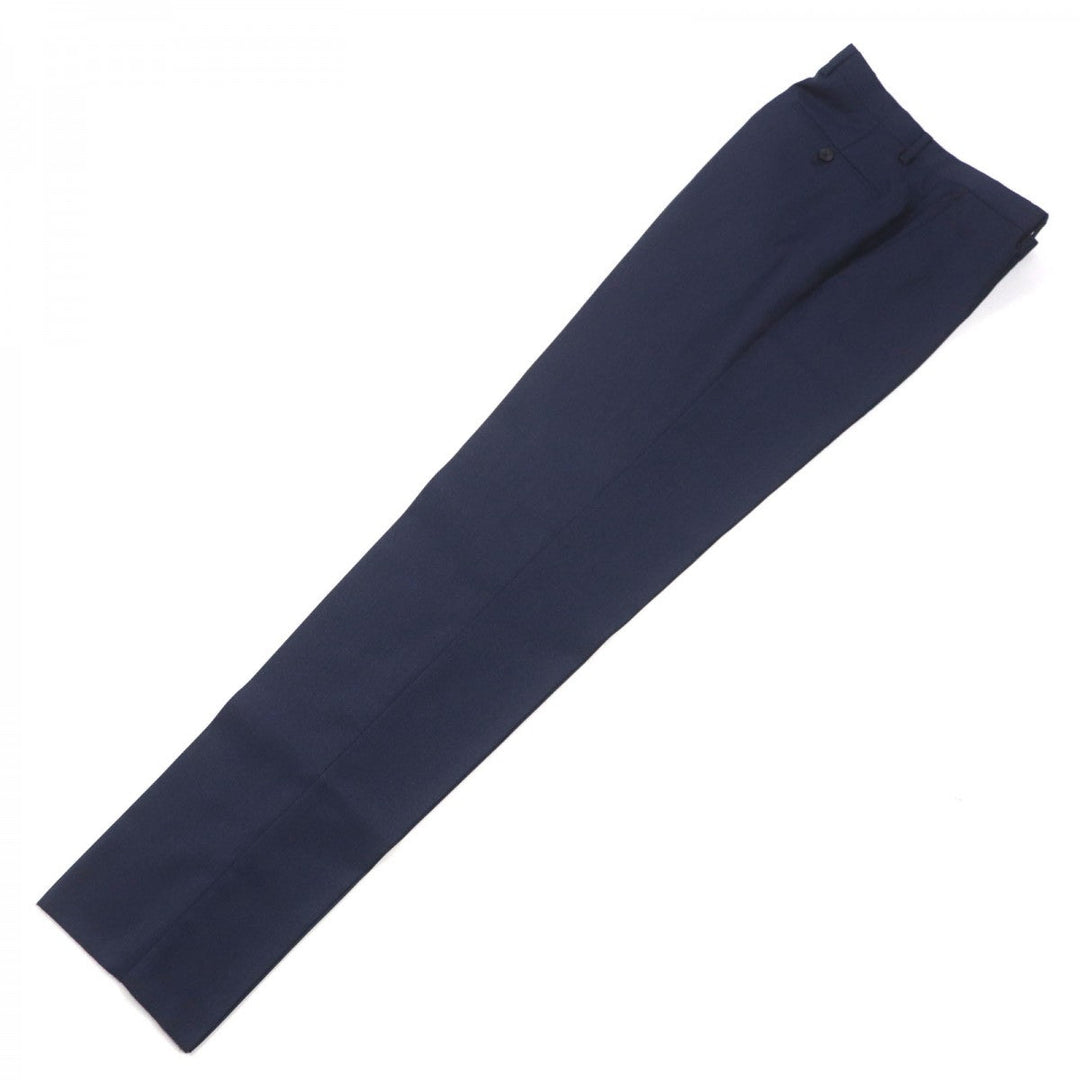EMPORIO ARMANI setup Main: 100% wool, Lining: 68% acetate, Lining: 32% polyester, Sleeve lining: 100% viscose Navy TRAVEL ESSENTIAL SARTORIAL DECO mens 46 Used Authentic