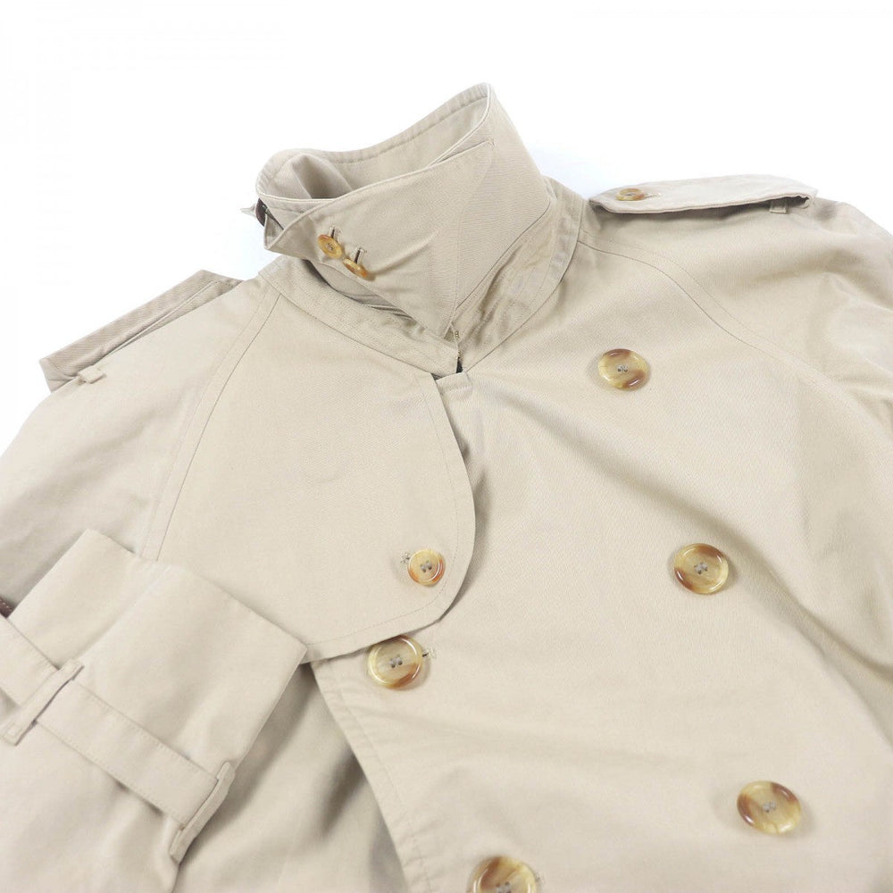 BURBERRY trench coat Main: 100% cotton beige mens 50 Used Authentic
