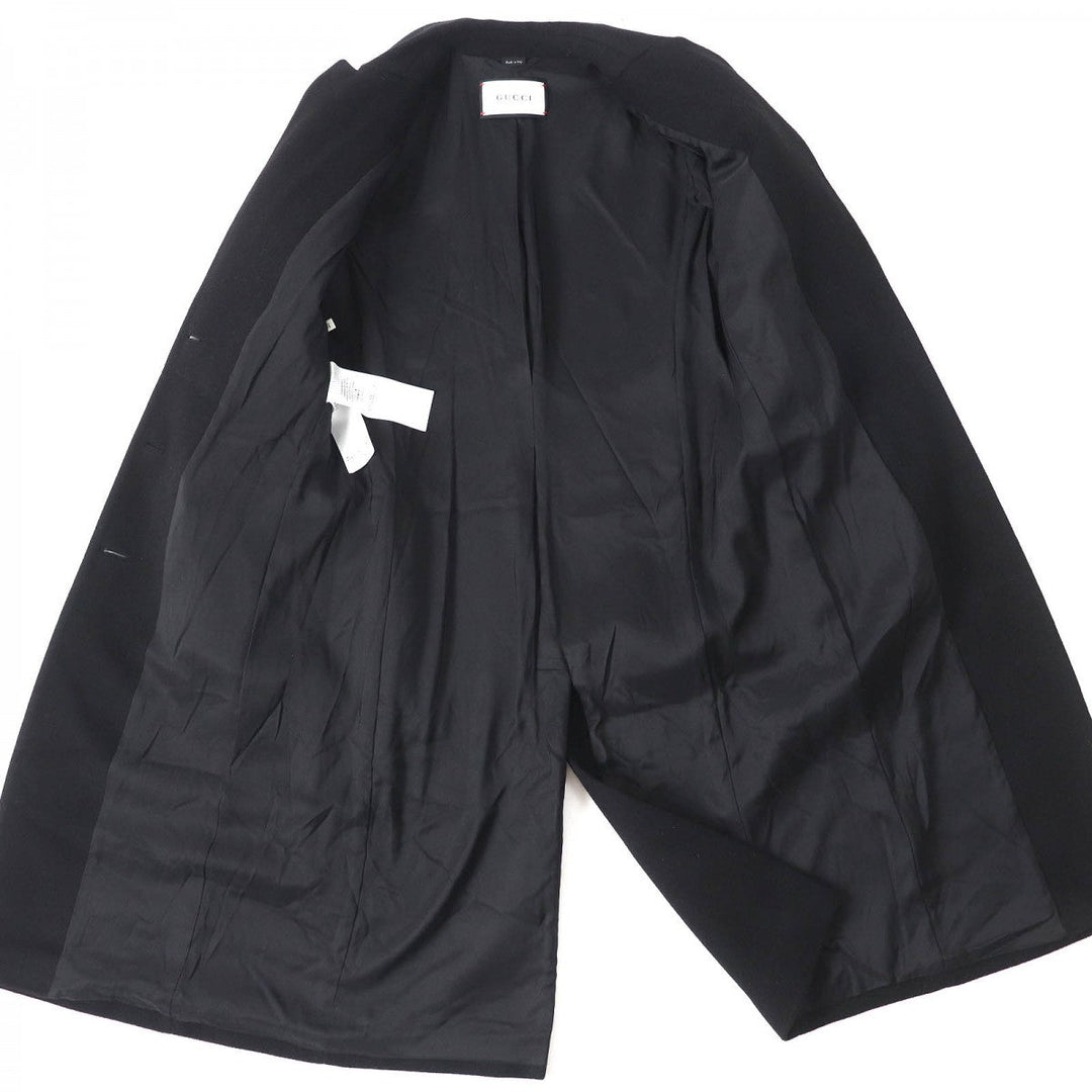 GUCCI Chester coat 455739 Outer: 100% wool, Lining: 80% viscose (rayon), Lining: 20% polyester black Women 36 Used Authentic