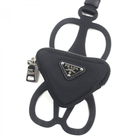 PRADA strap 1ZT054 Main: Nylon black mens Used Authentic
