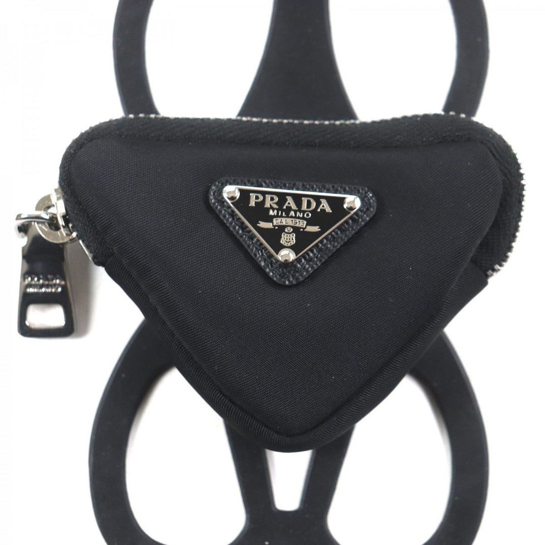 PRADA strap 1ZT054 Main: Nylon black mens Used Authentic