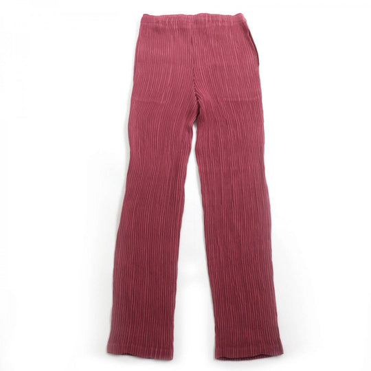 ISSEY MIYAKE Pants IM13FF114 Main: 100% polyester pink Women 3 Used Authentic