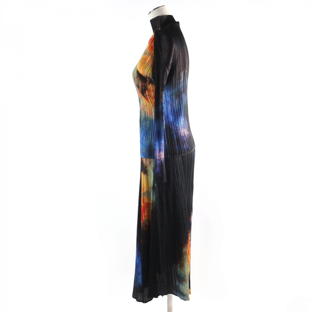 PLEATS PLEASE setup PP61-JK501 PP61-JG503 Main: 100% polyester Black multicolor Women 3 Used Authentic