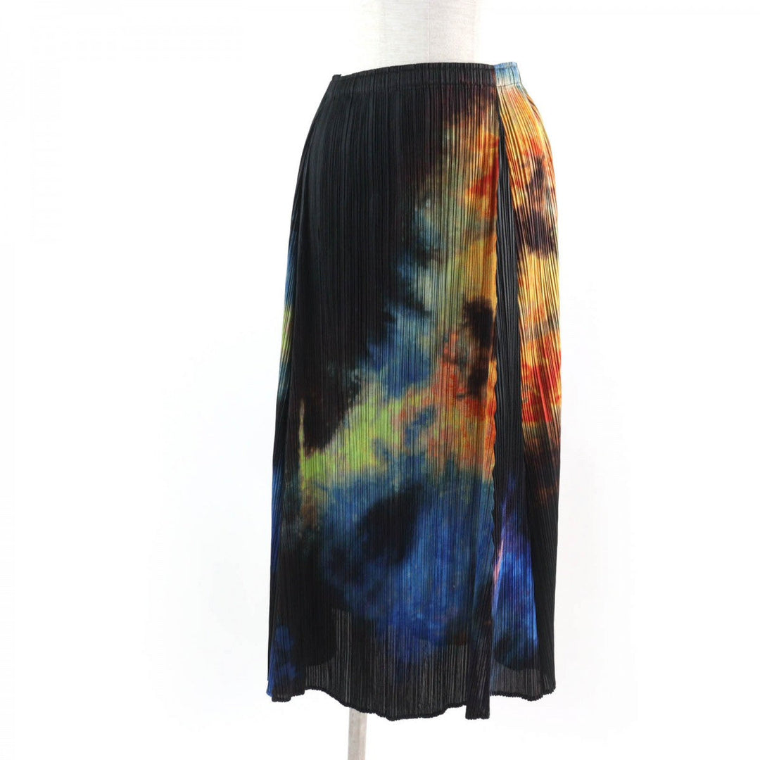 PLEATS PLEASE setup PP61-JK501 PP61-JG503 Main: 100% polyester Black multicolor Women 3 Used Authentic