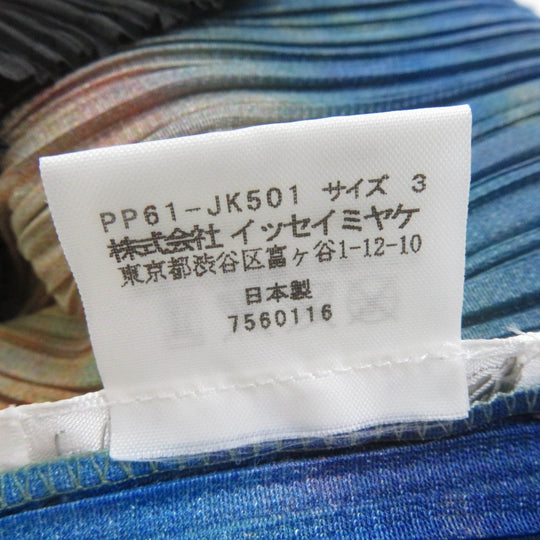 PLEATS PLEASE setup PP61-JK501 PP61-JG503 Main: 100% polyester Black multicolor Women 3 Used Authentic