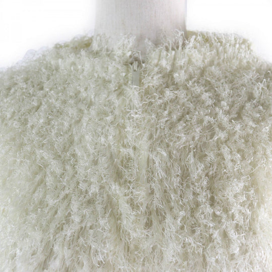 ISSEY MIYAKE cardigan IM23FJ171 polyester Ivory 2