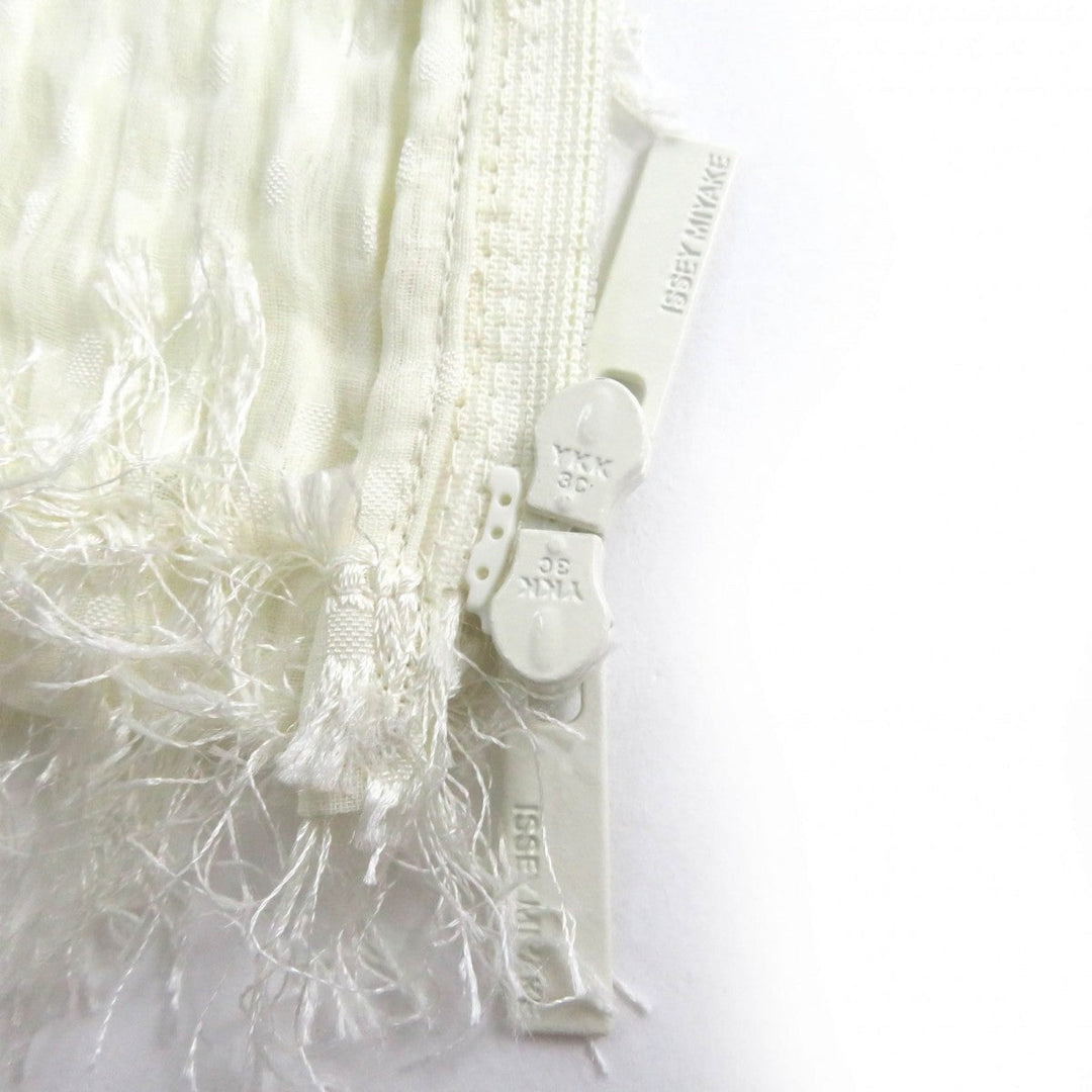 ISSEY MIYAKE cardigan IM23FJ171 polyester Ivory 2