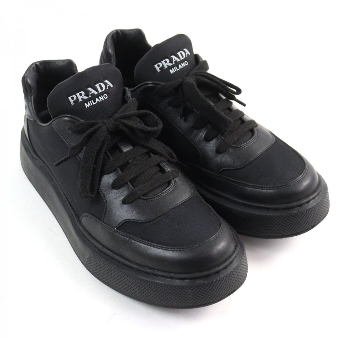 PRADA sneakers 4E3453 Calf leather black Vitello Montana 9