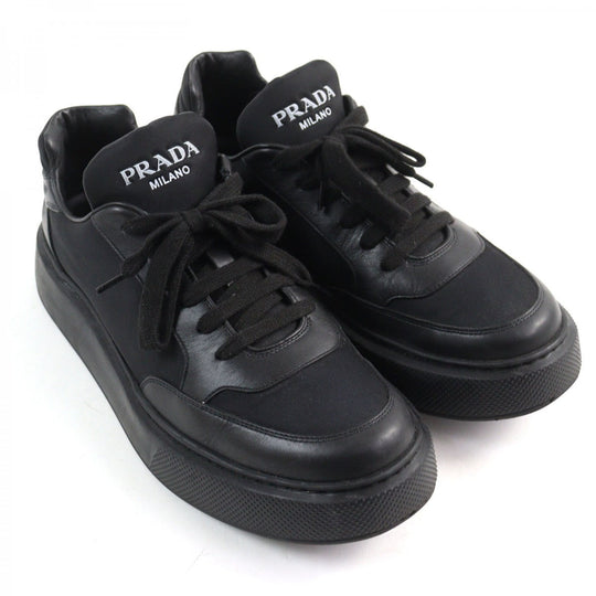 PRADA sneakers 4E3453 Calf leather black Vitello Montana 9