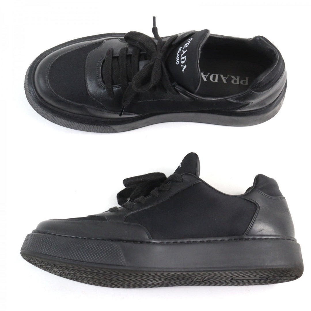 PRADA sneakers 4E3453 Calf leather black Vitello Montana 9
