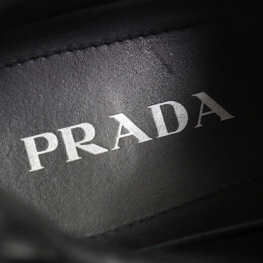 PRADA sneakers 4E3453 Calf leather black Vitello Montana 9