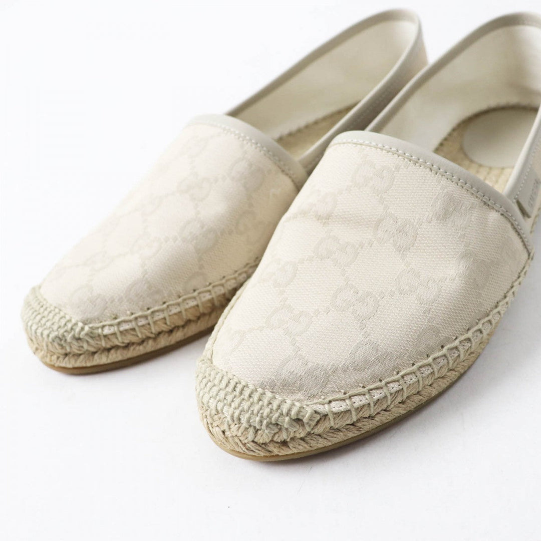 GUCCI Slip-on 466902 GG canvas light beige 37.5