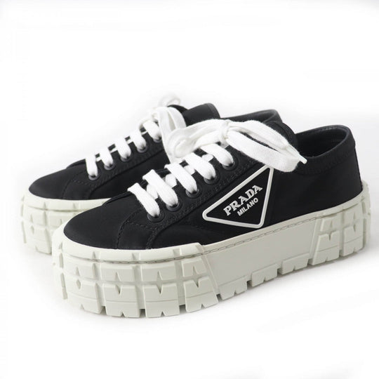 PRADA sneakers 1E260M Nylon Black White 37