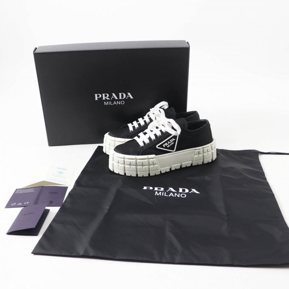 PRADA sneakers 1E260M Nylon Black White 37