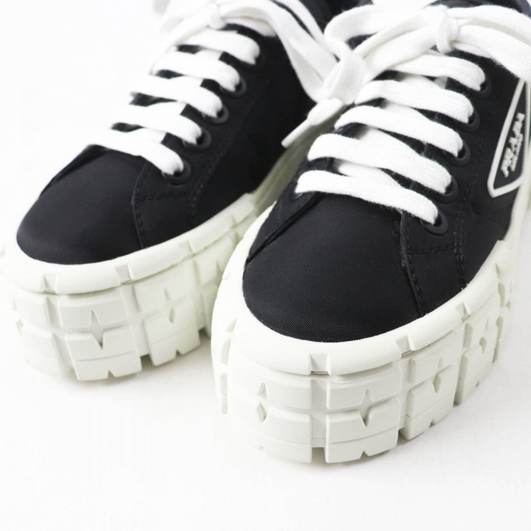 PRADA sneakers 1E260M Nylon Black White 37