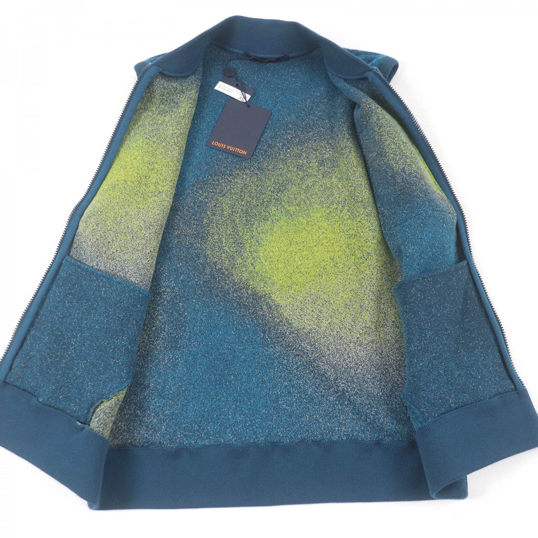 LOUIS VUITTON Vest Main: 90% cotton, Main: 10% nylon blue mens XS Used Authentic
