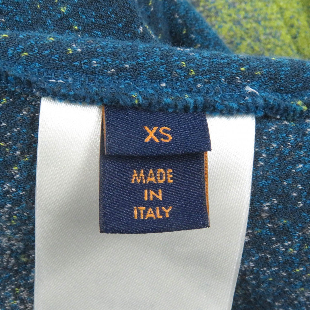 LOUIS VUITTON Vest Main: 90% cotton, Main: 10% nylon blue mens XS Used Authentic
