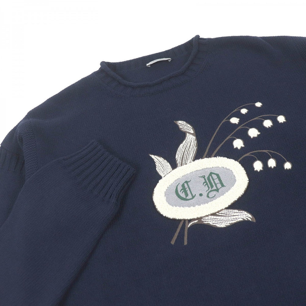 Dior HOMME sweater 24TM634AT459 Main: 100% cotton Navy mens M Used Authentic