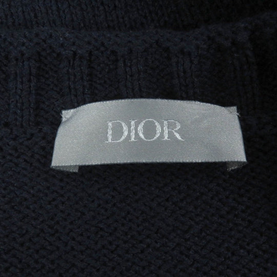Dior HOMME sweater 24TM634AT459 Main: 100% cotton Navy mens M Used Authentic