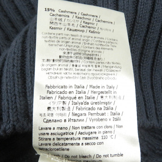 FENDI sweater FZX036 Main: 85% cotton, Main: 15% cashmere Blue gray mens 50 Used Authentic