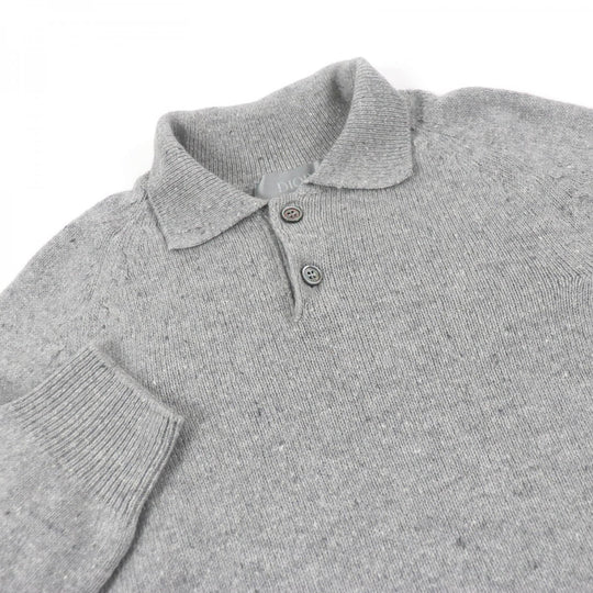 Dior HOMME sweater 243M830AT449 Main: 100% cashmere, part: 100% polyester gray mens XL Used Authentic