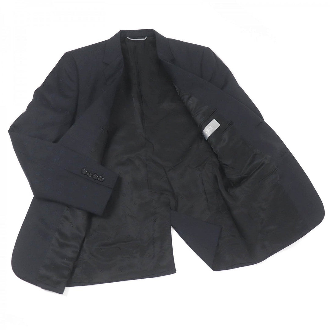 Dior HOMME tailored jacket 633C720A5495 Outer: 100% wool, Lining: 100% cupra black mens 50 Used Authentic
