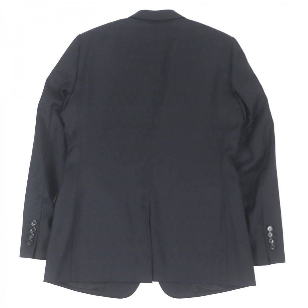 Dior HOMME tailored jacket 633C720A5495 Outer: 100% wool, Lining: 100% cupra black mens 50 Used Authentic