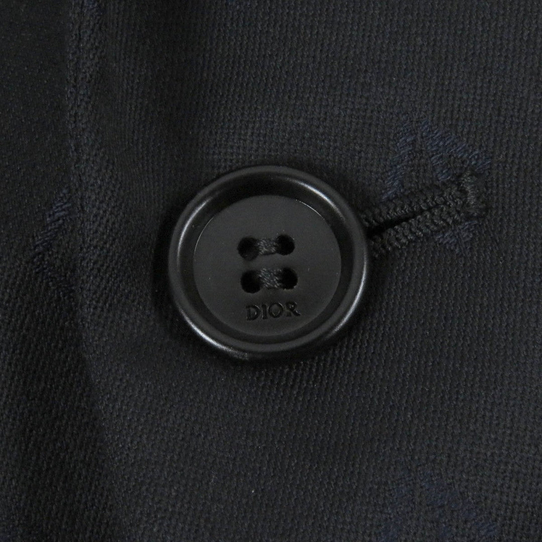 Dior HOMME tailored jacket 633C720A5495 Outer: 100% wool, Lining: 100% cupra black mens 50 Used Authentic