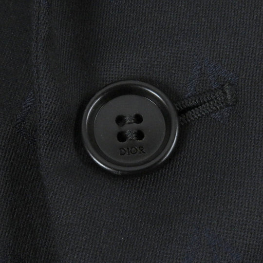 Dior HOMME tailored jacket 633C720A5495 Outer: 100% wool, Lining: 100% cupra black mens 50 Used Authentic