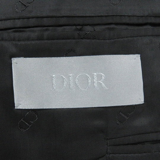 Dior HOMME tailored jacket 633C720A5495 Outer: 100% wool, Lining: 100% cupra black mens 50 Used Authentic