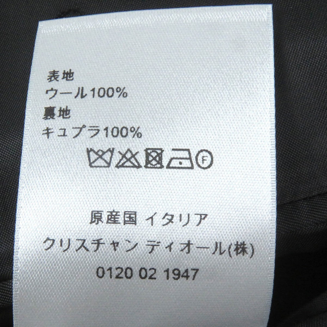 Dior HOMME tailored jacket 633C720A5495 Outer: 100% wool, Lining: 100% cupra black mens 50 Used Authentic