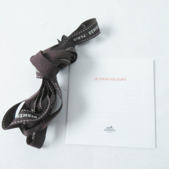 HERMES Mule Main: Leather black Oz Women 36 Used Authentic