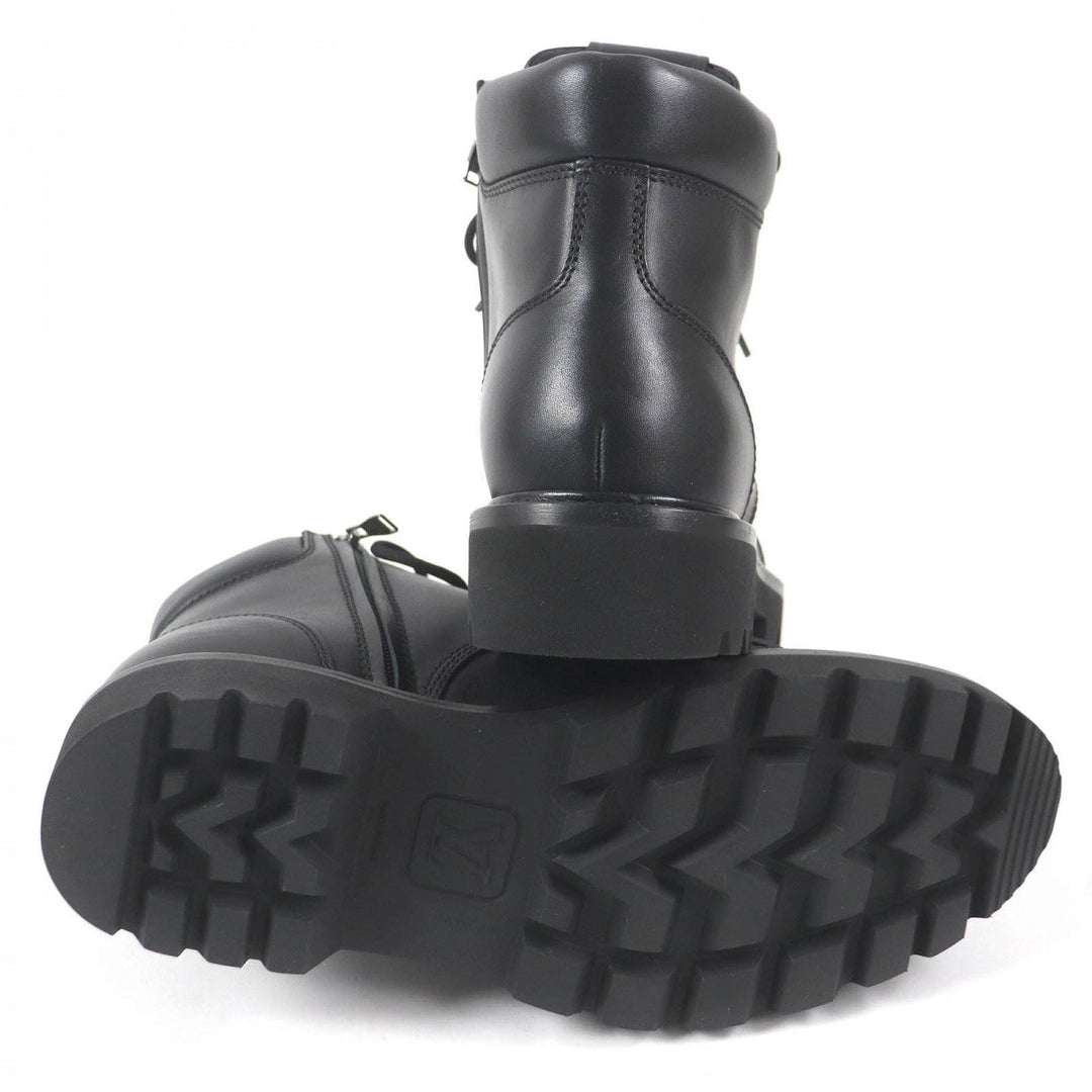 LOUIS VUITTON boots leather black Oberkampf Line 8