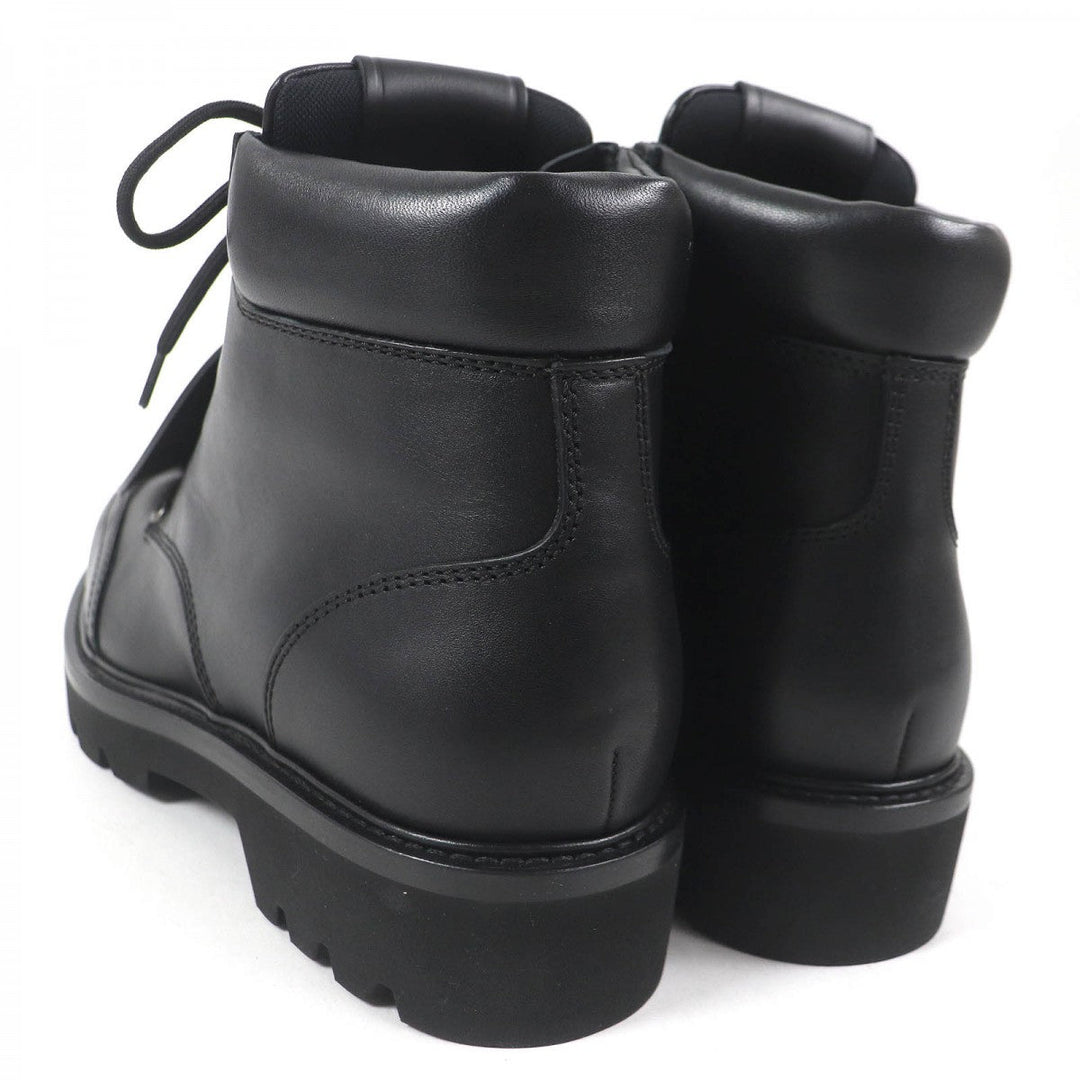 LOUIS VUITTON boots leather black Oberkampf Line 8
