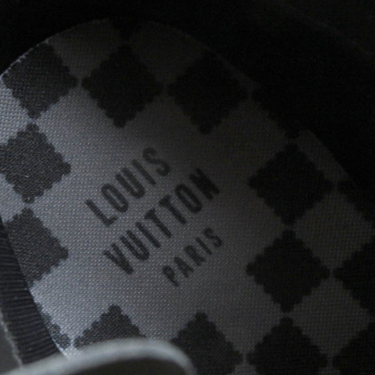 LOUIS VUITTON boots leather black Oberkampf Line 8